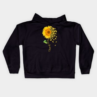 Class Of 2019 Graduate Sunflower Kids Hoodie